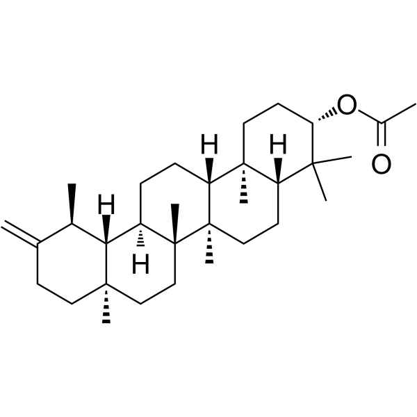 taraxasteryl-acetate Structure